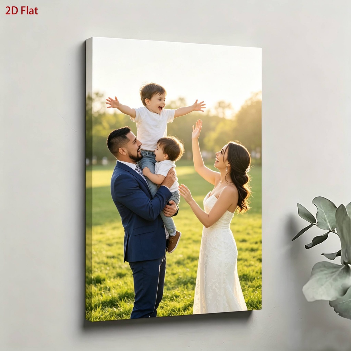 Home Textiles - Customizable personalized canvas photo prints—suitable for