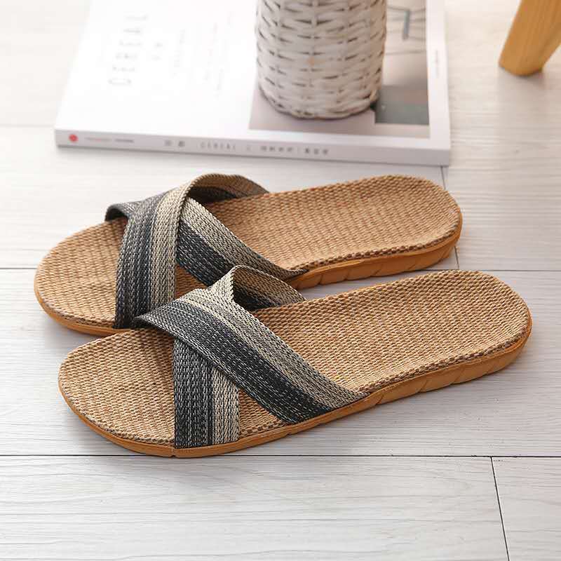 2026 New Linen Slippers for Me - Home Textiles recension och pris