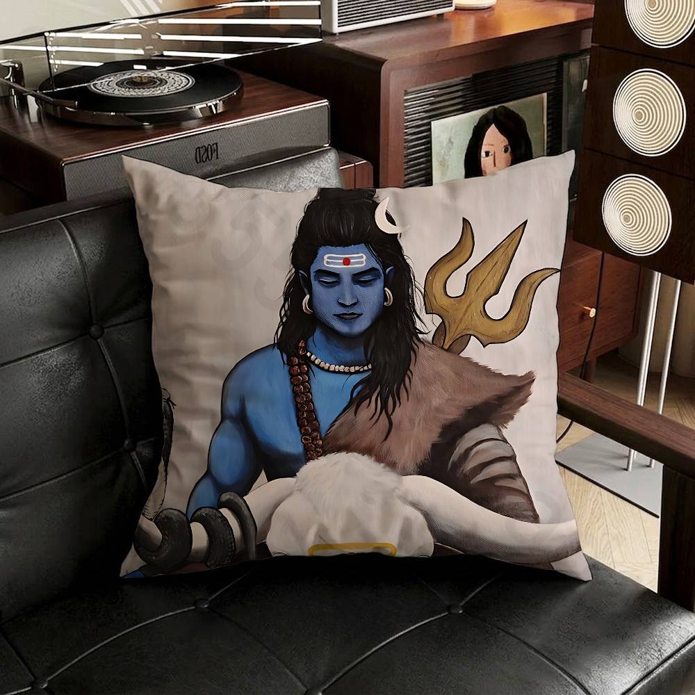 India Art Lord Shivasjpg pillo - Home Textiles India recension och pris