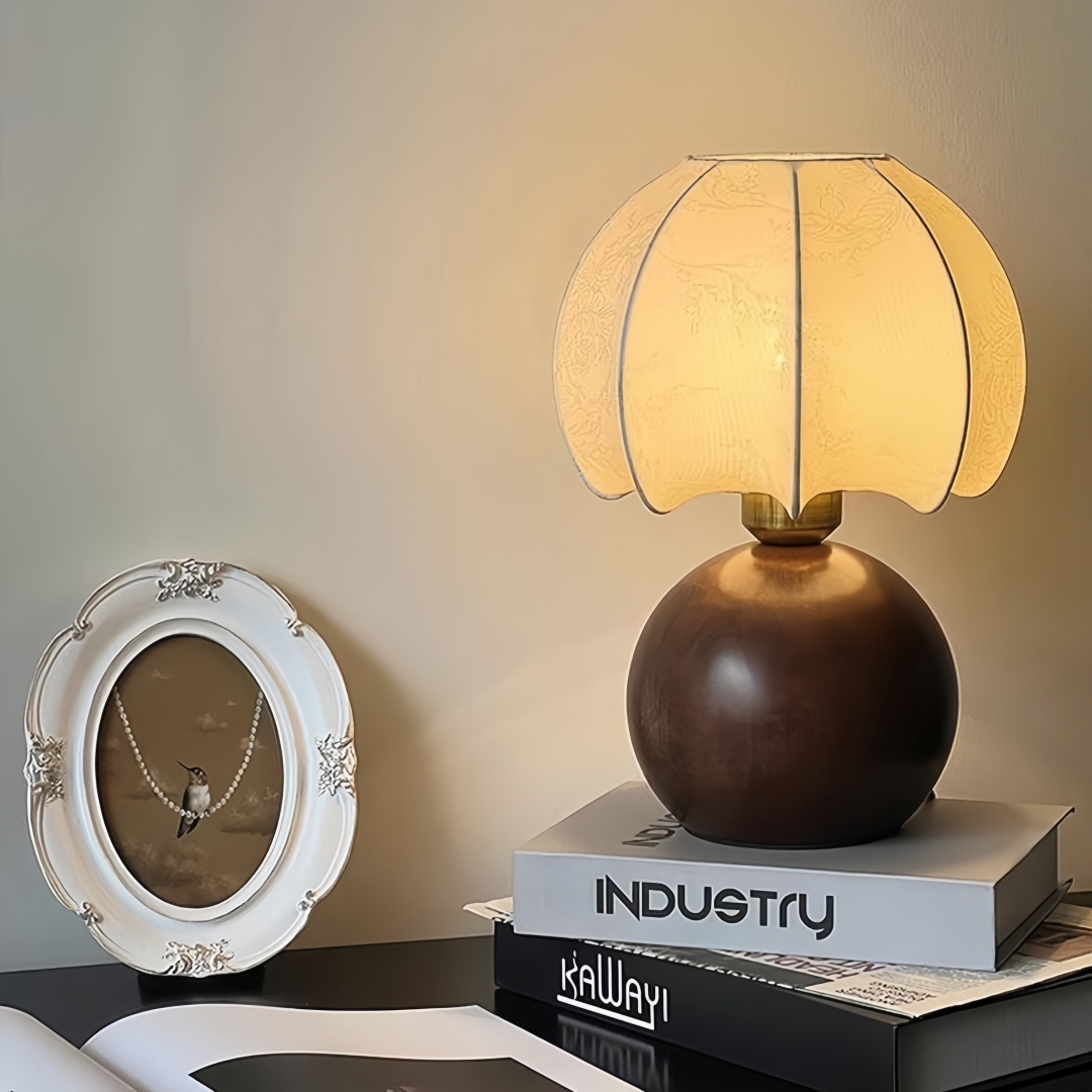 Vintage floral table lamp, med - Home Textiles recension och pris