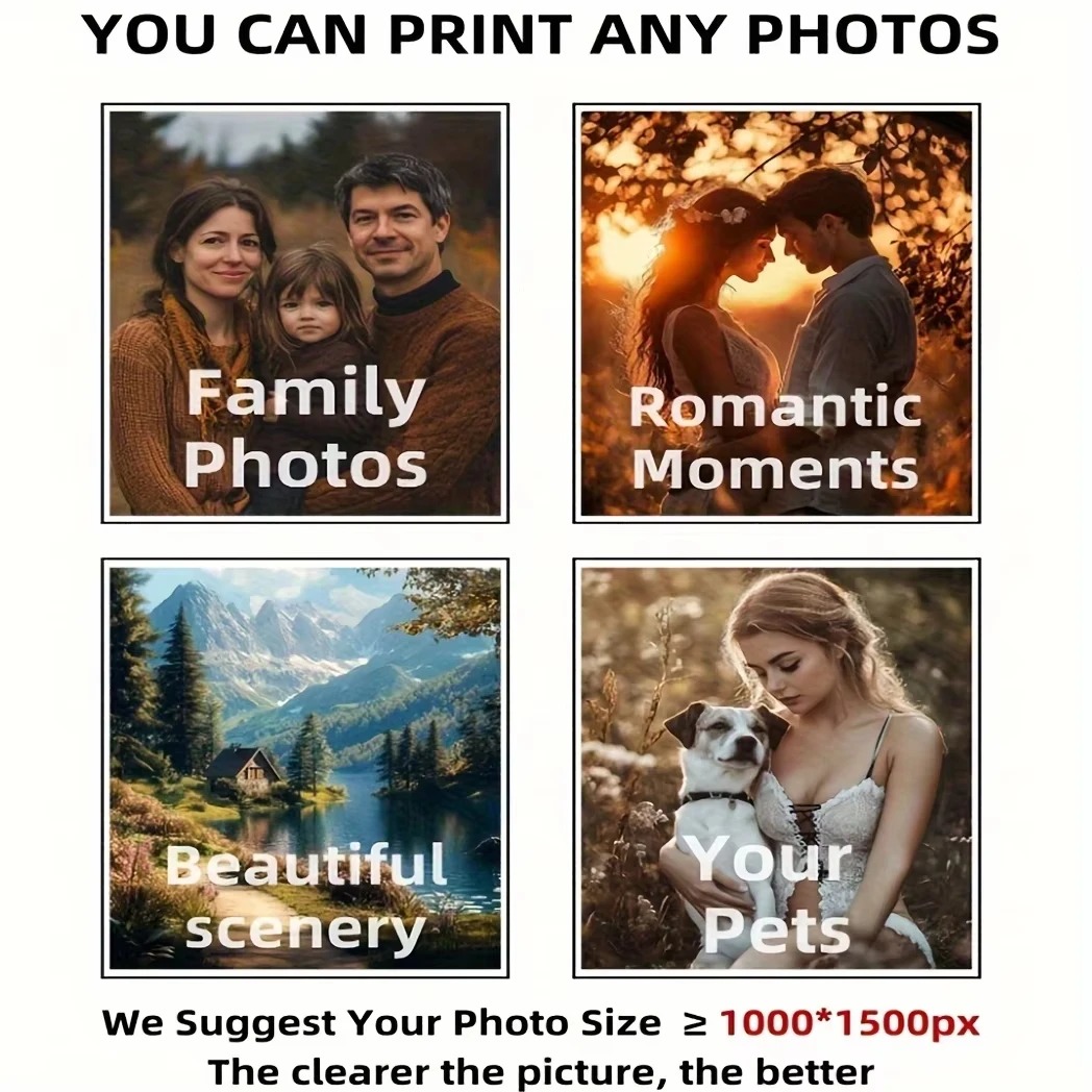 Personalized Photo Canvas, Cus - Home Textiles recension och pris