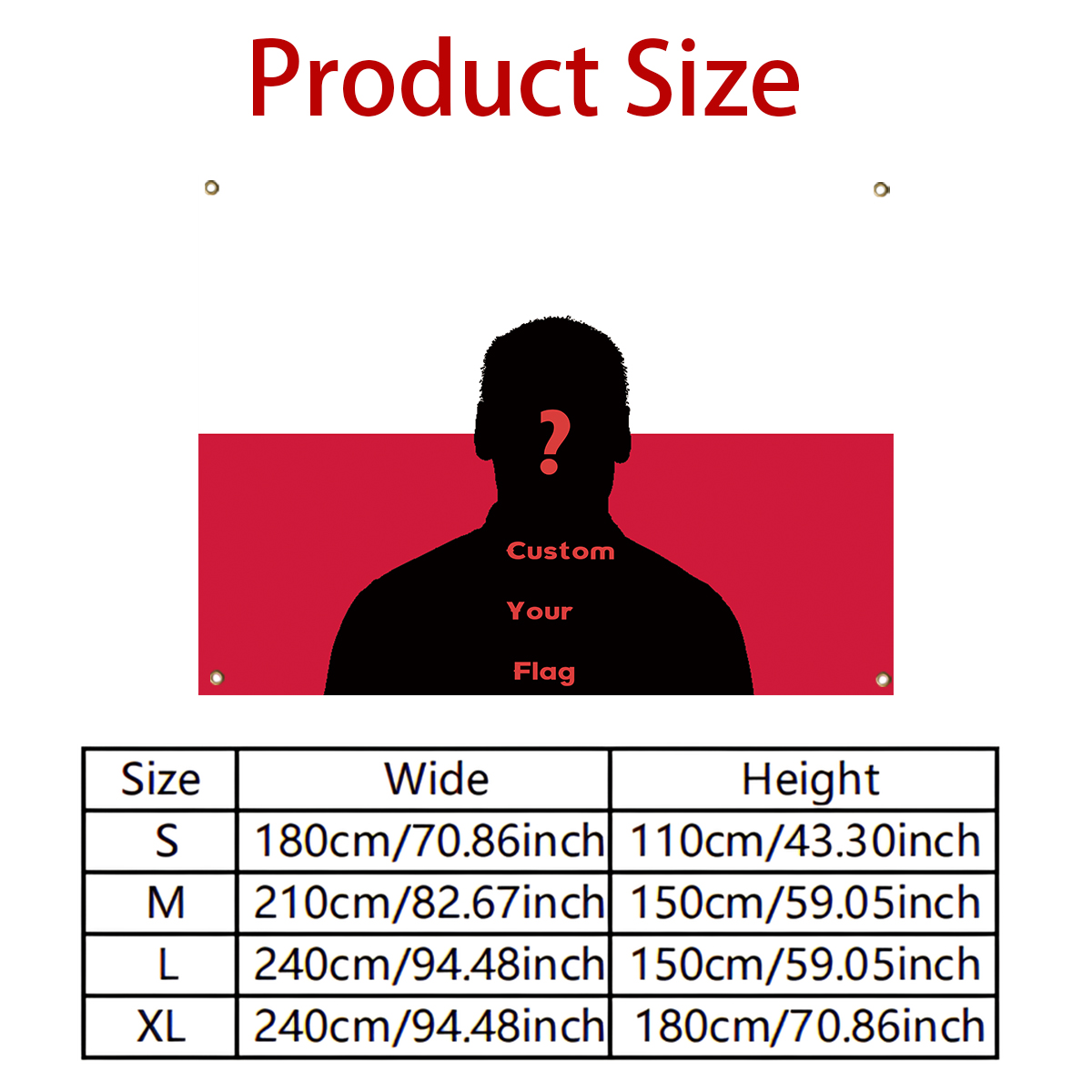 1Pc Custom Photo Polyster Flag - Home Textiles recension och pris
