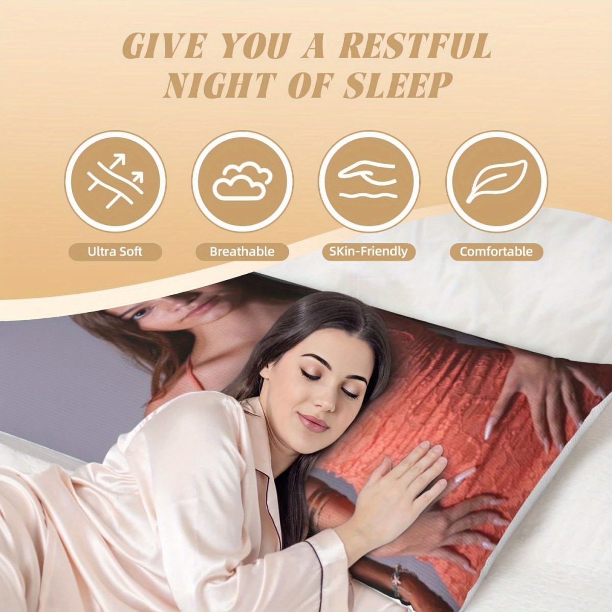1 Custom Photo Body Pillowcase - Home Textiles recension och pris